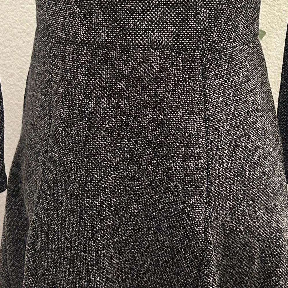 Free People Charcoal Long Sleeve Dress